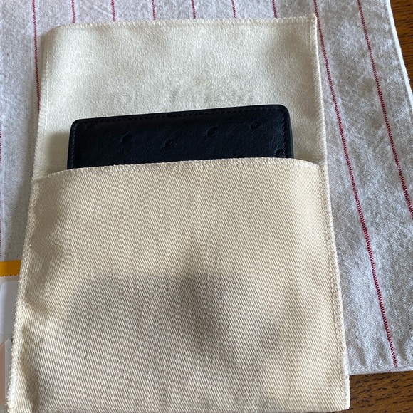 NOT INCLUDED IN SALE. NEW with tags LV Pocket Organizer. Ostrich and Goat Skin. - Picture 12 of 16